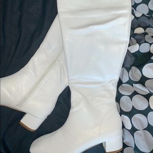 White boots